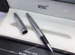New Style MontBlanc Writers Edition Rollerball Pen Silver Pen